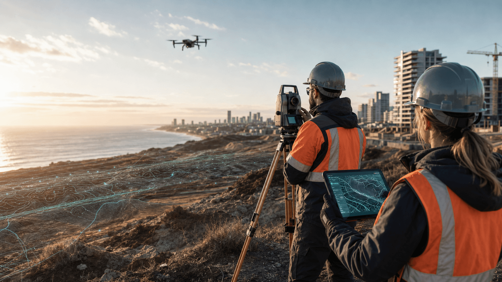 Field Survey + Drone Support